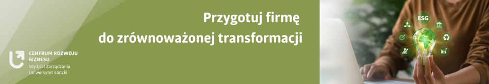 fotografia przedstawiająca wzrost młodej rośliny, hasło odwołujące się do zrównoważonego rozwoju